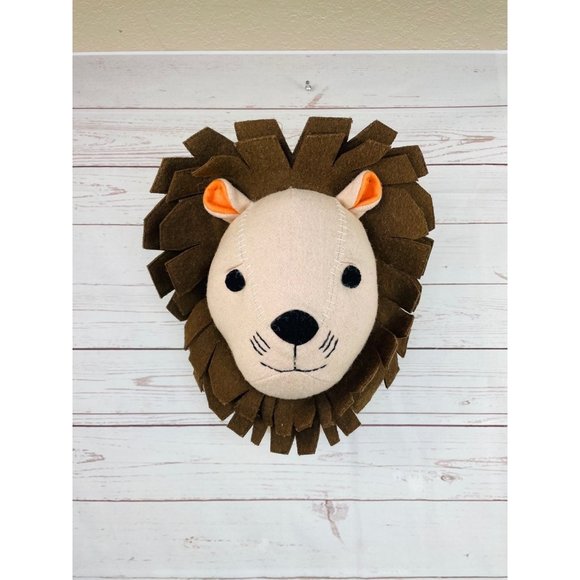 Pillowfort Wall Decor Pillowfort Felt Lion Head Wall Decor Poshmark